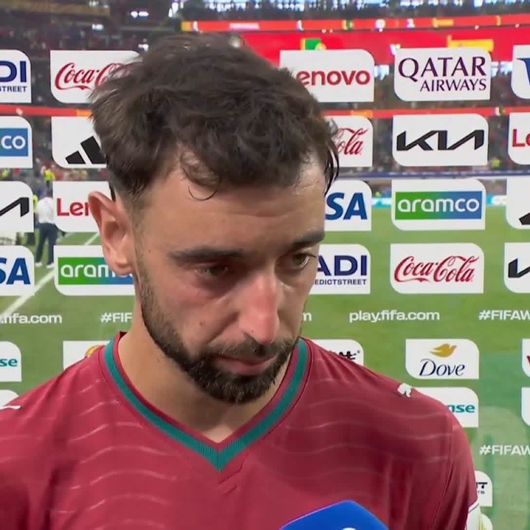 Bruno Fernandes Reacts to Portugal’s World Cup Exit: “It’s a Sad Moment”