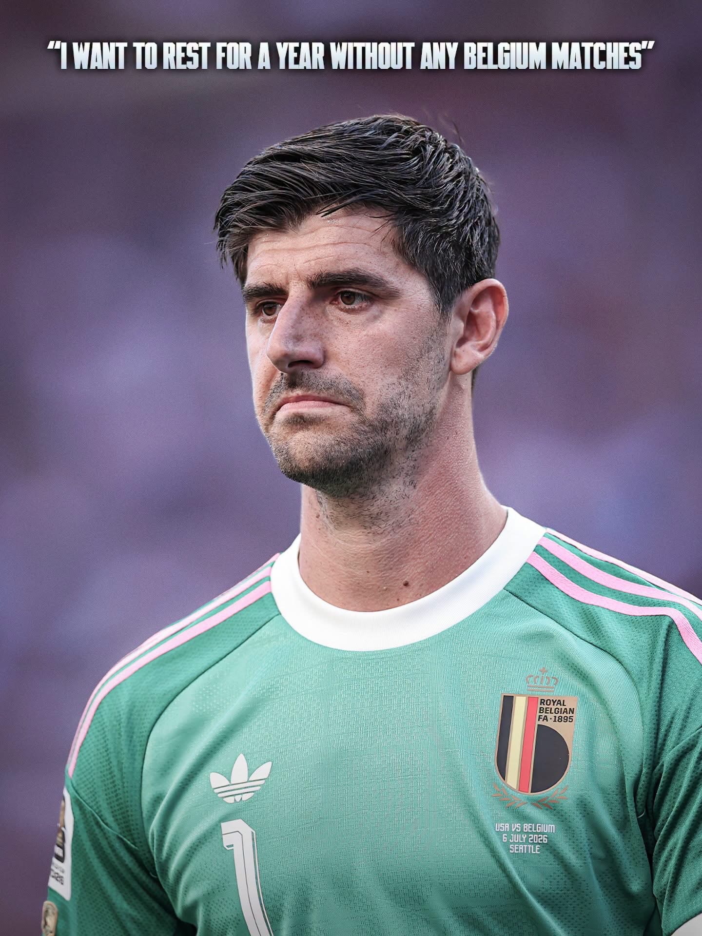 Thibaut Courtois Announces Shock Belgium Break After World Cup Exit