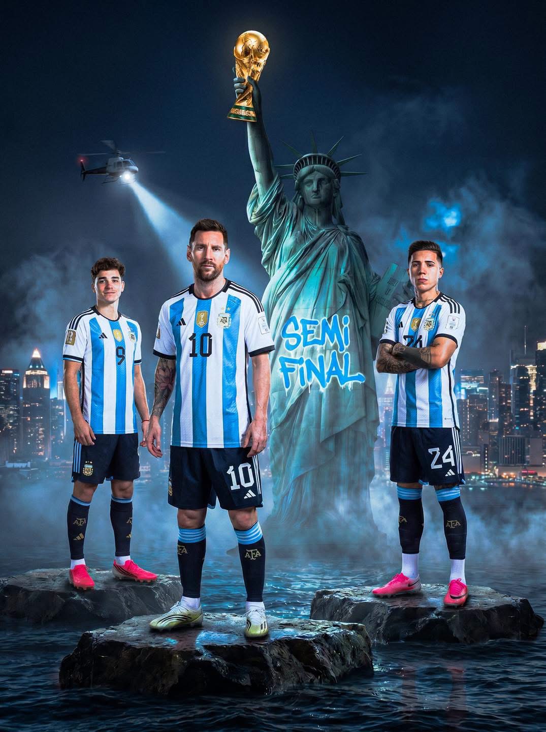 OFFICIAL: ARGENTINA ARE IN THE WORLD CUP SEMI-FINAL!