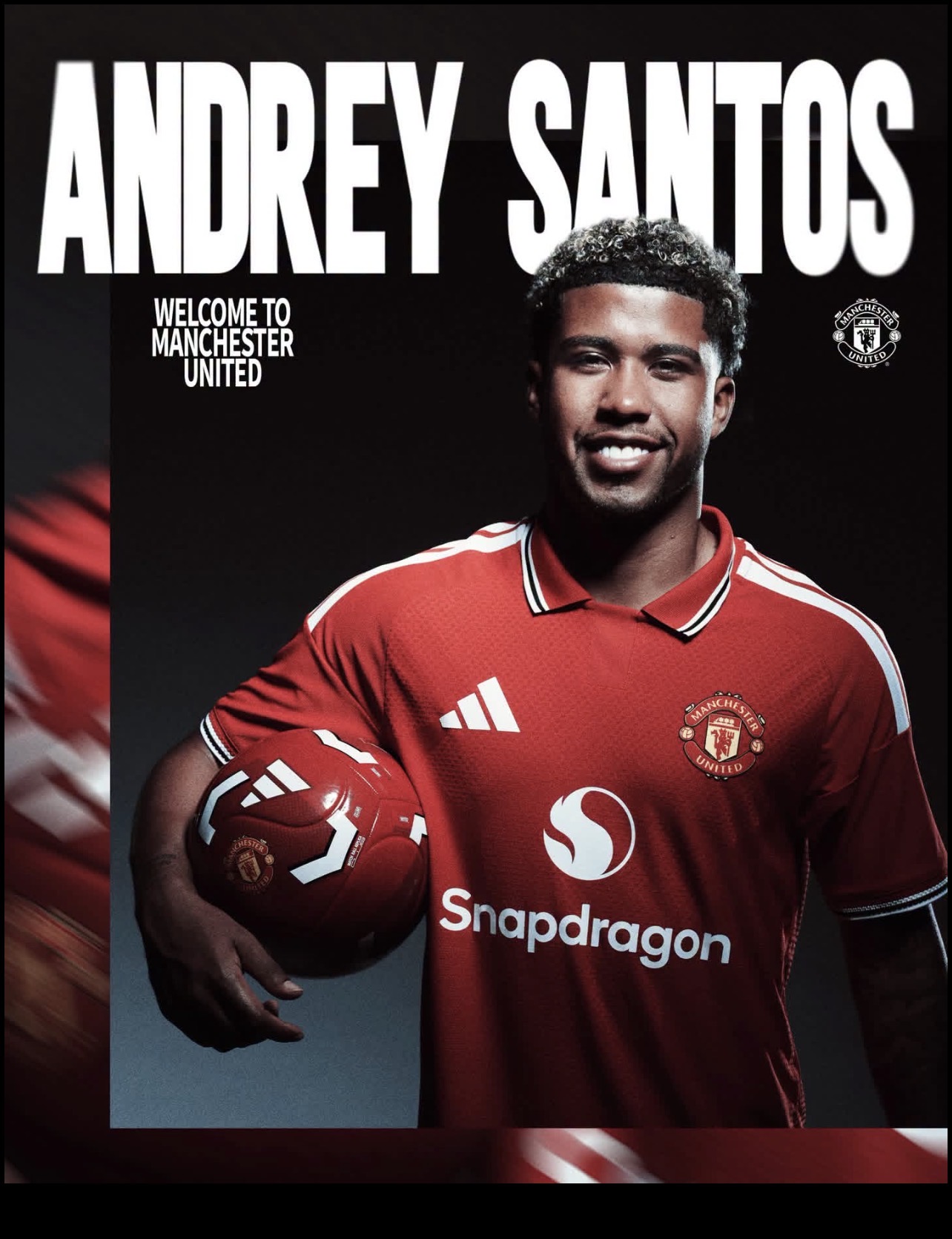 🇧🇷 Brazilian Flair Meets United Ambition: Andrey Santos Arrives in Manchester