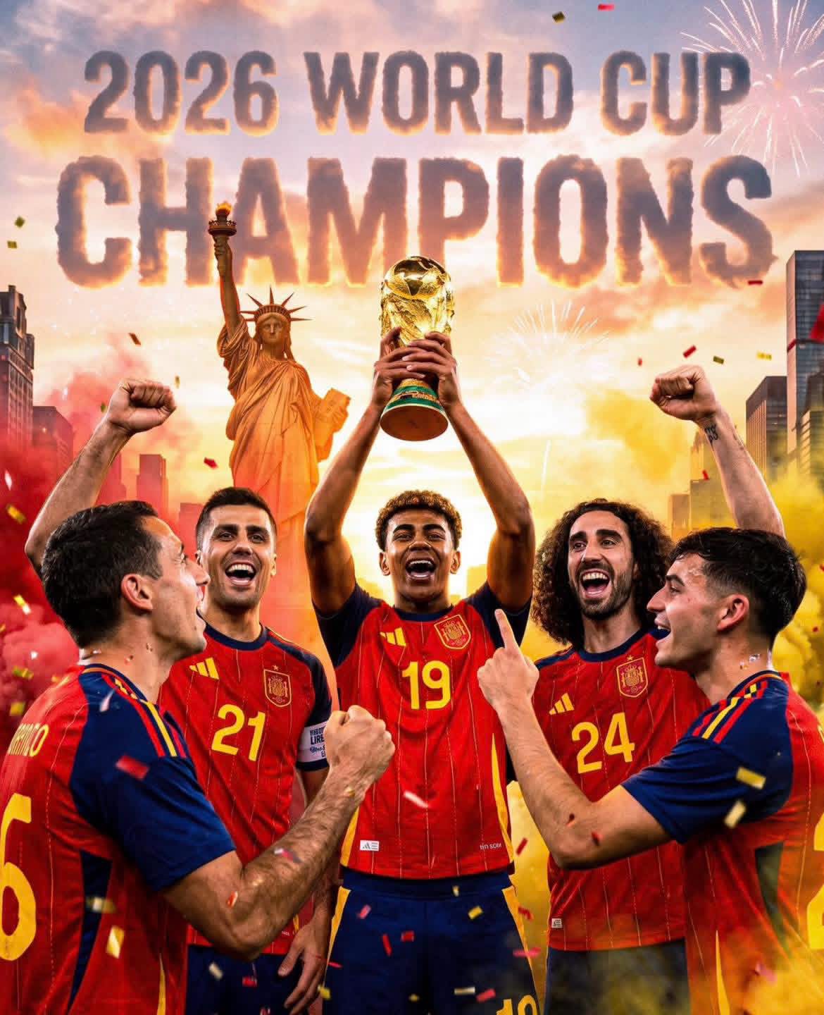 OFFICIAL: SPAIN ARE THE NEW WORLD CUP CHAMPIONS! 🏆🌎