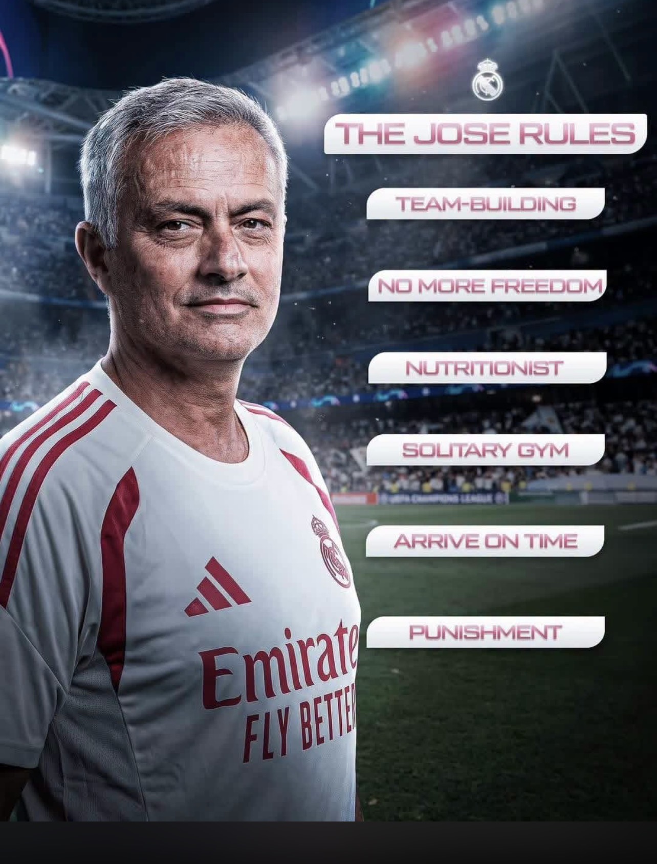 THE JOSE MOURINHO RULES: New Real Madrid Manager Introduces Strict Discipline at Valdebebas